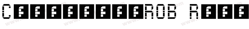 CarattereROB Regular字体转换